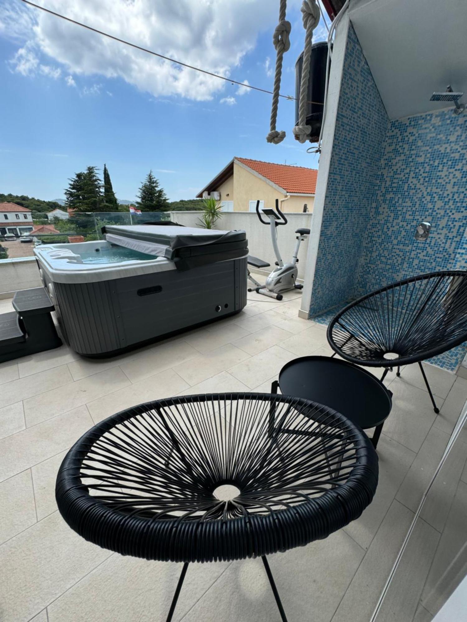 Penhaus apartman Angelus Drage Pakoštane Exterior foto